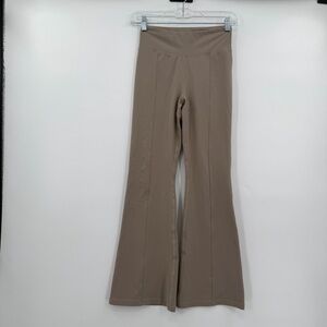 Abercrombie & fitch kids tan flare pants 11/12